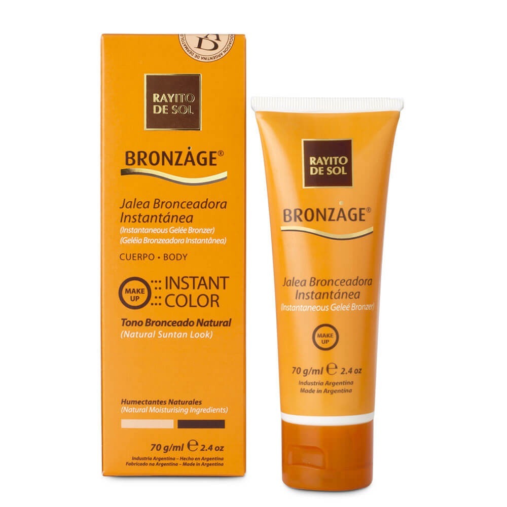 RAYITO DE SOL JALEA BRONCEADORA INSTANTANEA X 70 G.