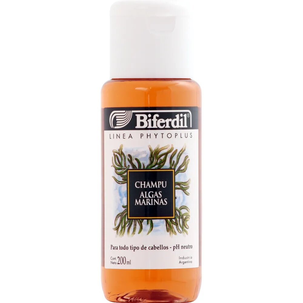 BIFERDIL SHAMPOO NEUTRO ALGAS X 200 ML.