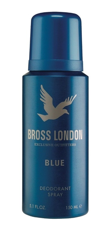 BROSS LONDON BLUE DESODORANTE AEROSOL X 150 ML.
