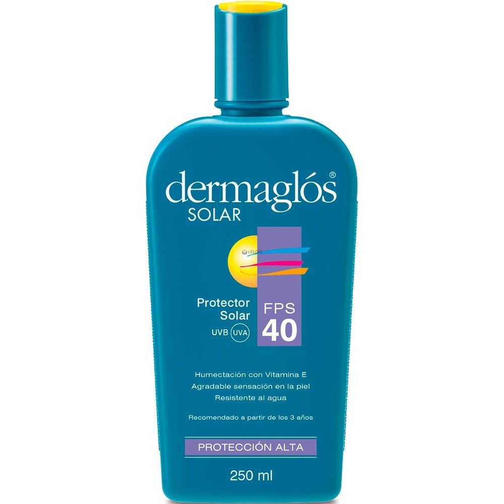 DERMAGLOS PROTECTOR SOLAR FPS 40 X 250 ML.