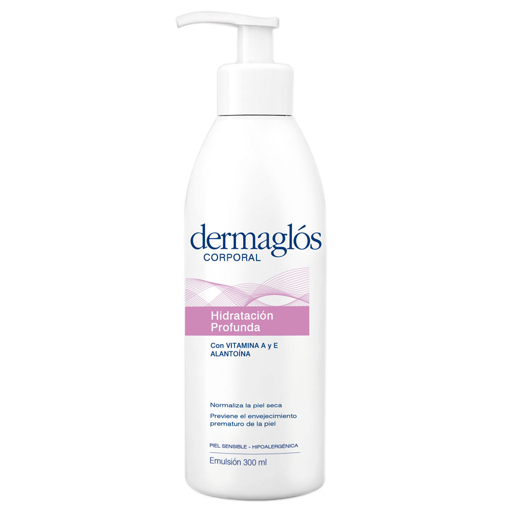 DERMAGLOS EMULSIÓN CORPORAL HIDRATACIÓN ESENCIAL X 300 ML.
