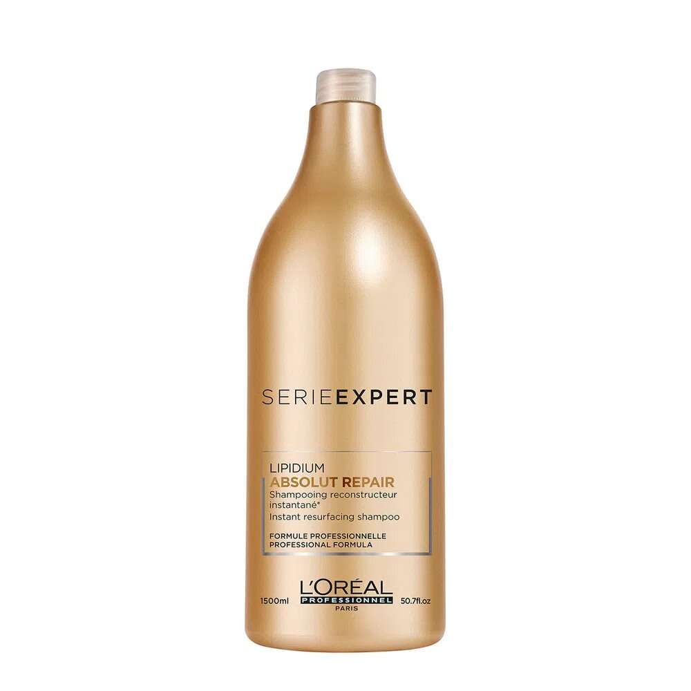 LOREAL PROFESSIONAL SHAMPOO ABSOLUT REPAIR X 1500 ML.