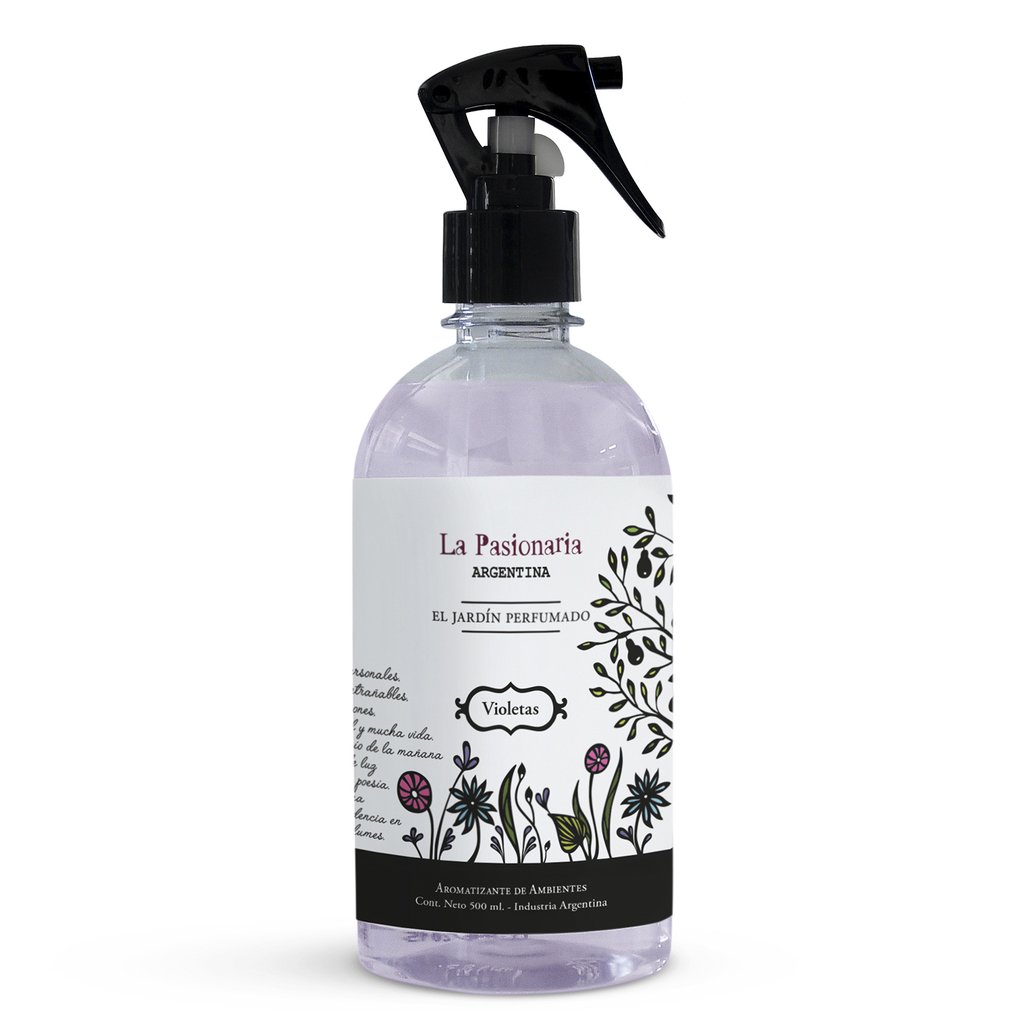 LA PASIONARIA AROMATIZANTE DE AMBIENTE - VIOLETAS X 500 ML.