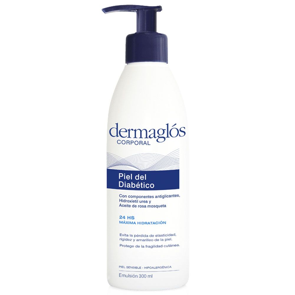 DERMAGLOS PIEL DEL DIABETICO X 300 ML.